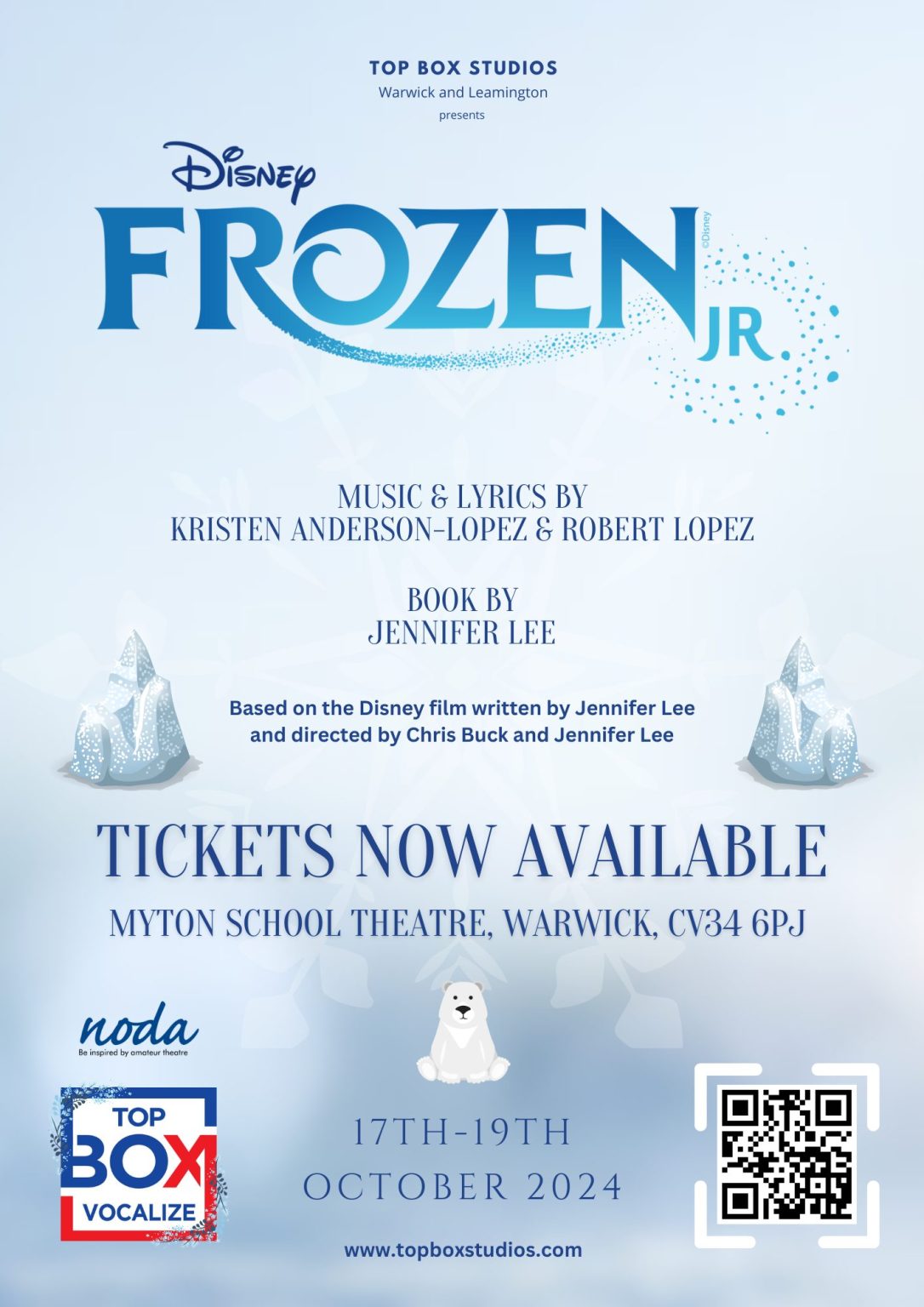 Open Auditions For Frozen Jr - Myton School